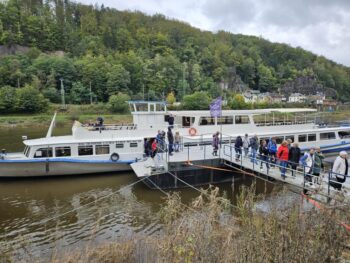 Výlet turistického kroužku.